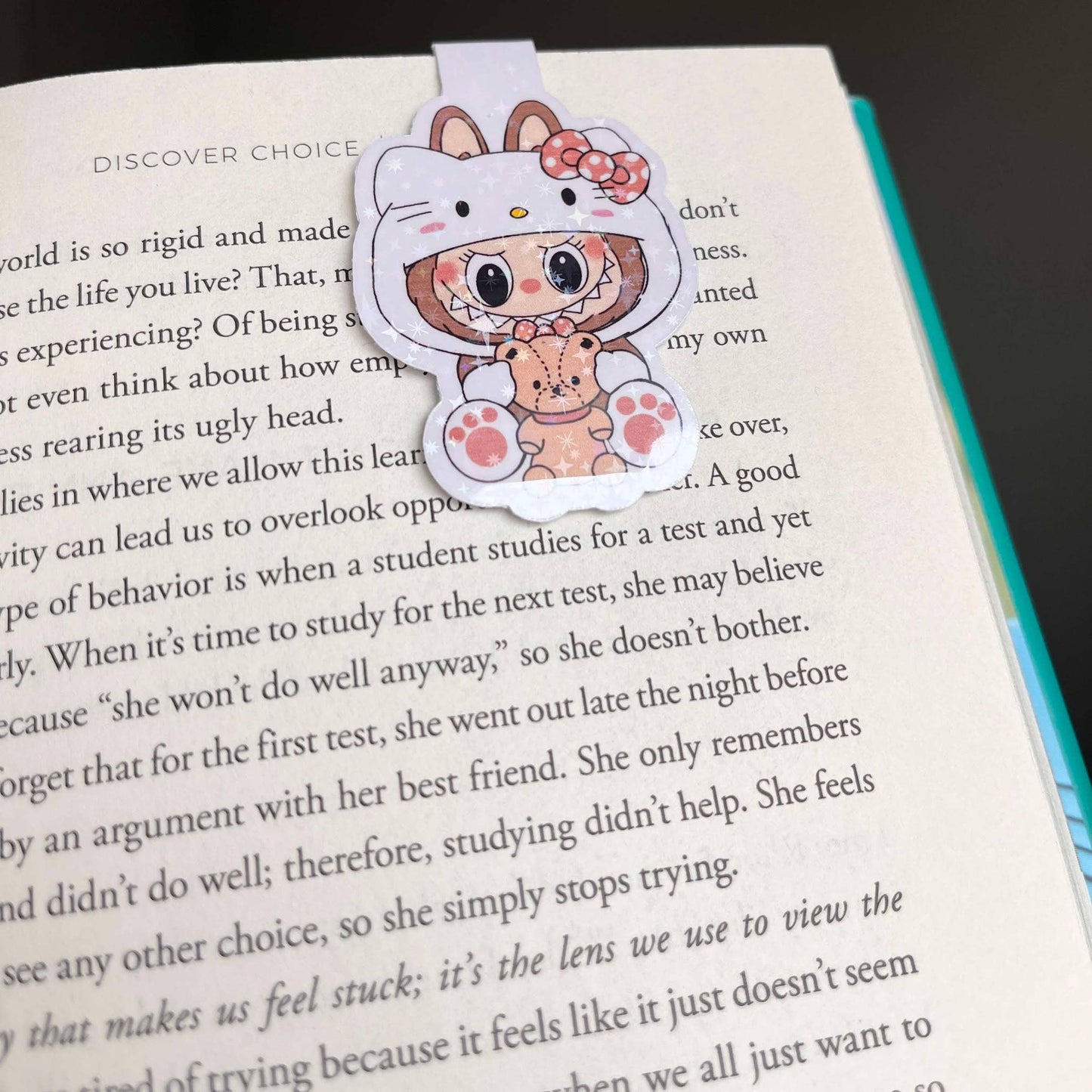 Monster Labubu Magnetic Bookmark For Booklovers