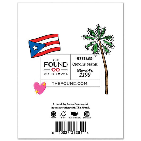 Bad Bunny Tu Eres Mi Bebe Valentine's Day Love Card