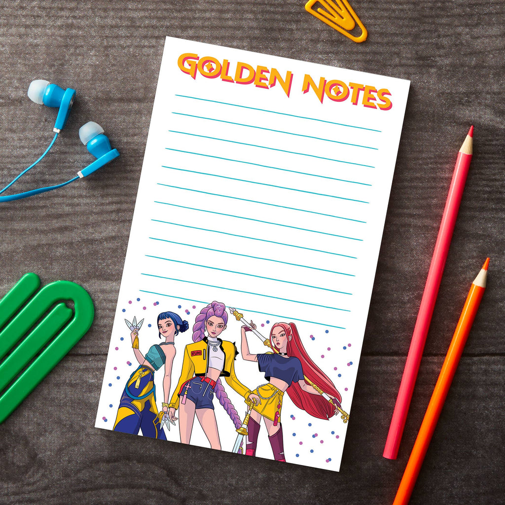 Notepad: K-Pop Golden Notes
