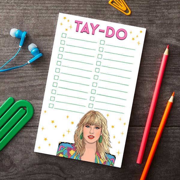 Notepad: Tay-Do List Stationery