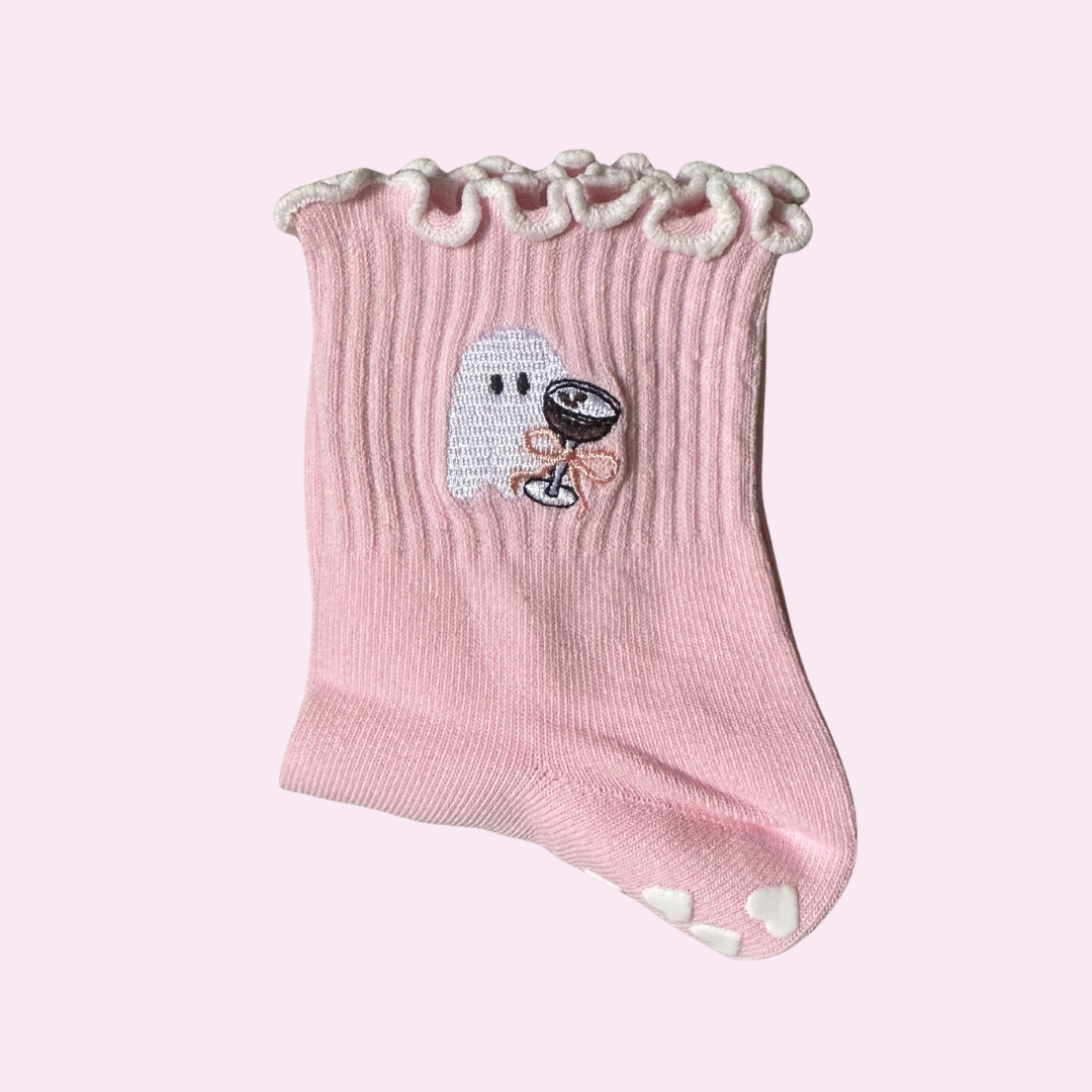 Espresso martini ghost sock