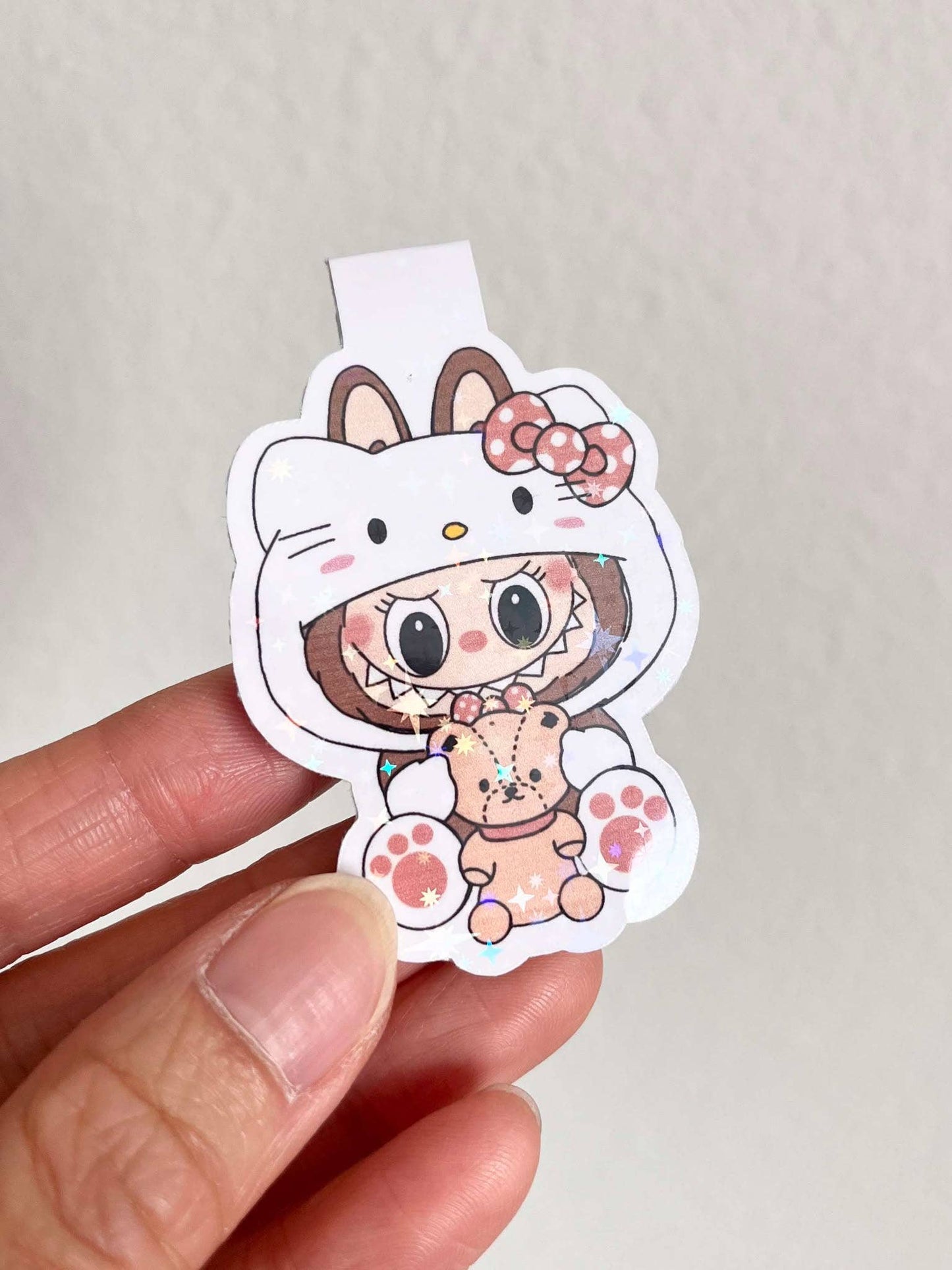 Monster Labubu Magnetic Bookmark For Booklovers